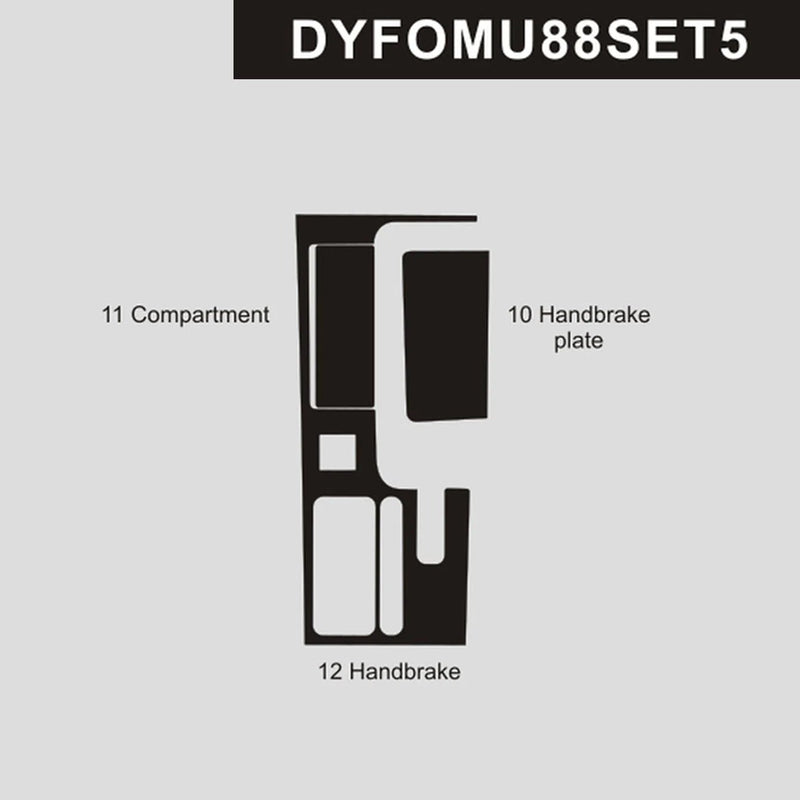 Load image into Gallery viewer, Ford Mustang (1988-1993) Carbon Fiber Center Console Trim - FSPE