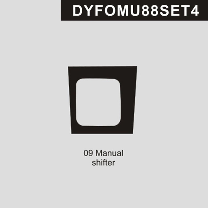 Load image into Gallery viewer, Ford Mustang (1988-1993) Carbon Fiber Shifter Trims - FSPE