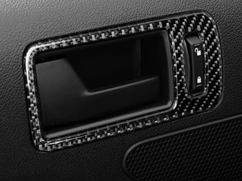 Load image into Gallery viewer, Ford Mustang (2010-2014) Carbon Fiber Door Handle Trim Kit - FSPE