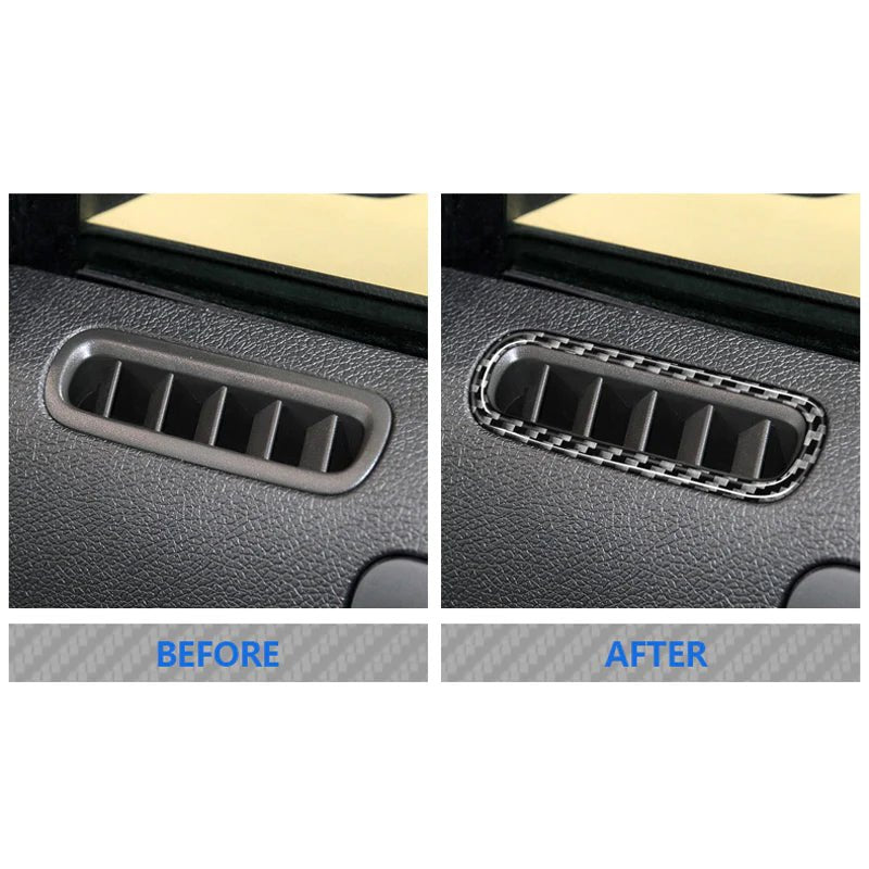 Load image into Gallery viewer, Ford Mustang (2010-2014) Carbon Fiber Driver Door Vent Trim Kit - FSPE
