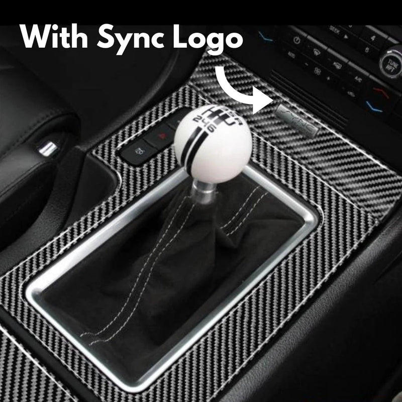 Load image into Gallery viewer, Ford Mustang (2010-2014) Carbon Fiber Full Center Console Trim - FSPE