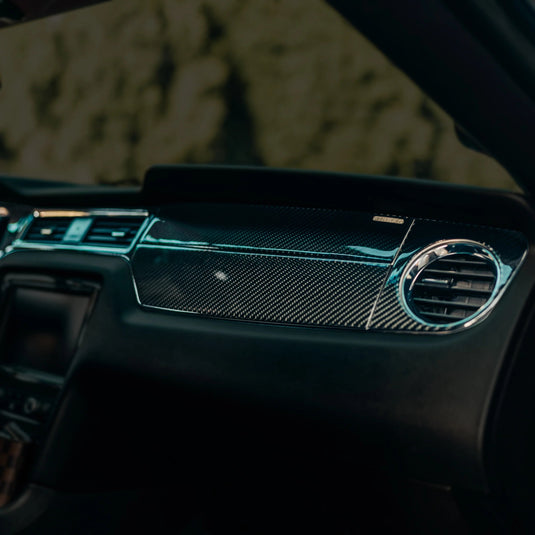 Ford Mustang (2010-2014) Carbon Fiber Full Dashboard Trim Kit - FSPE