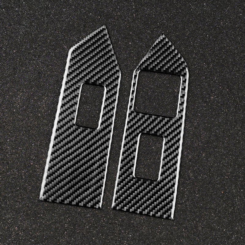 Load image into Gallery viewer, Ford Mustang (2010-2014) Carbon Fiber Window Control Trim Kit - FSPE