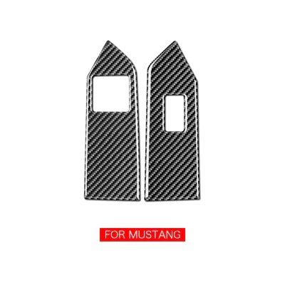 Load image into Gallery viewer, Ford Mustang (2010-2014) Carbon Fiber Window Control Trim Kit - FSPE