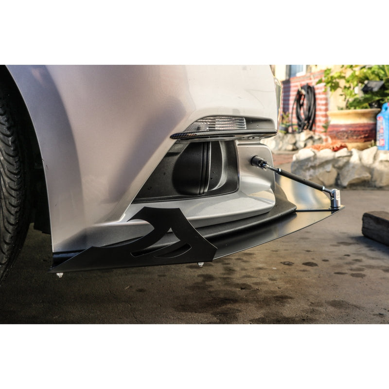 Load image into Gallery viewer, Ford Mustang (2015-2017) Front Splitter V1 + Under Tray - FSPE