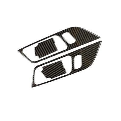 Load image into Gallery viewer, Ford Mustang (2015-2023) Carbon Fiber Door Handle Trim Kit - FSPE