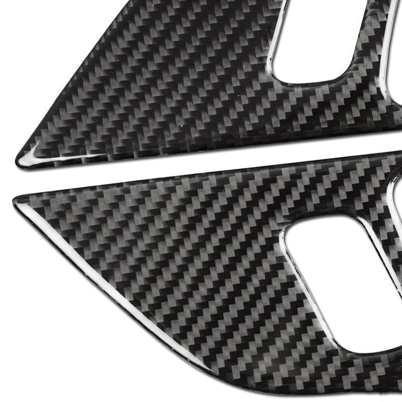 Load image into Gallery viewer, Ford Mustang (2015-2023) Carbon Fiber Door Handle Trim Kit - FSPE