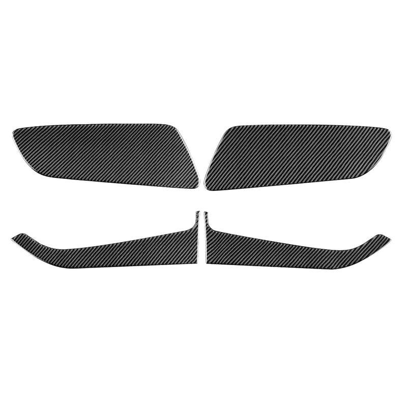 Load image into Gallery viewer, Ford Mustang (2015-2023) Carbon Fiber Front/Rear Door Panel Trim - FSPE