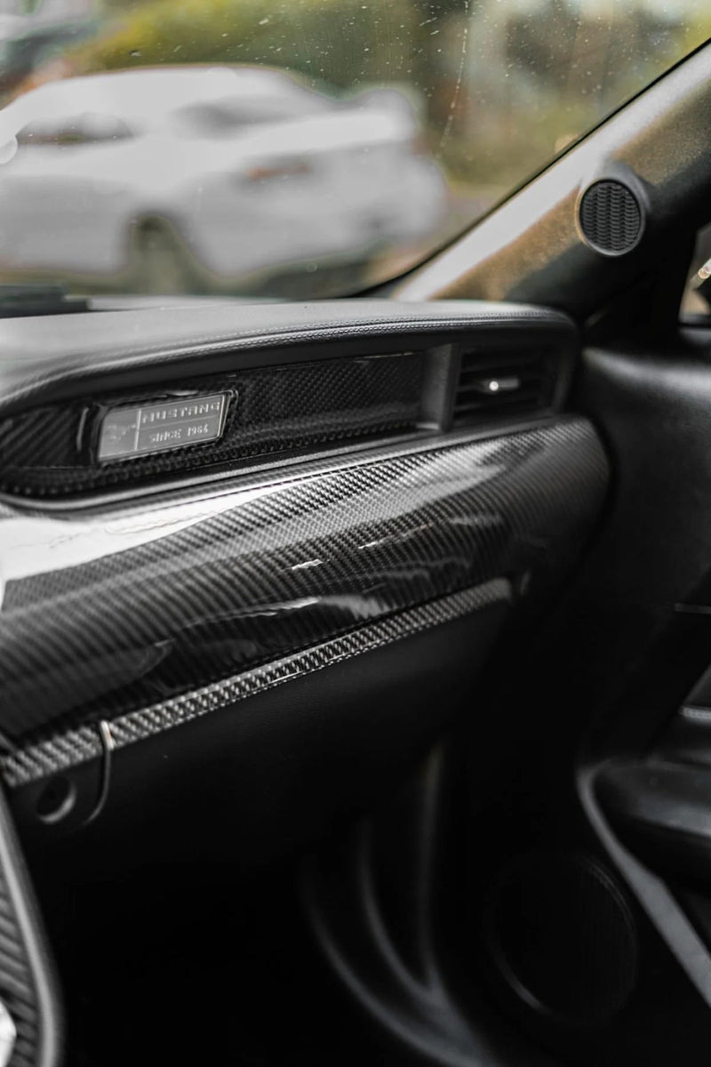 Load image into Gallery viewer, Ford Mustang (2015-2023) Carbon Fiber Full Dashboard Set Kit - FSPE