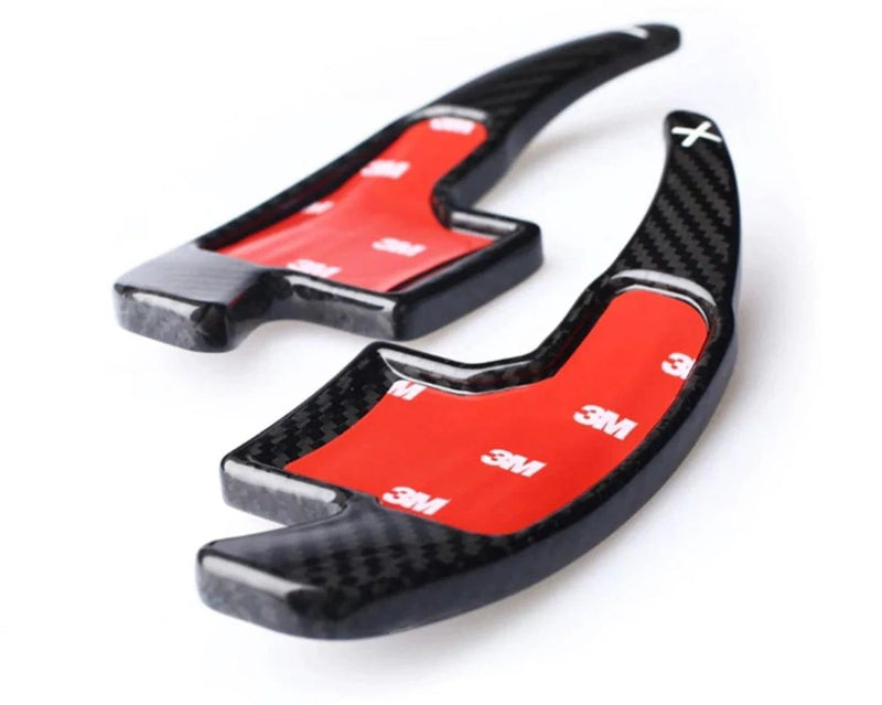 Load image into Gallery viewer, Ford Mustang (2015-2023) Carbon Fiber Paddle Shifters Trim - FSPE