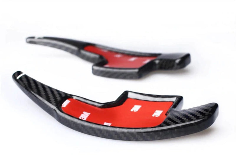 Load image into Gallery viewer, Ford Mustang (2015-2023) Carbon Fiber Paddle Shifters Trim - FSPE