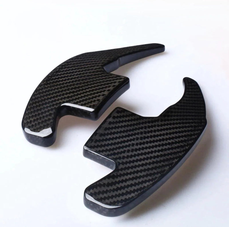 Load image into Gallery viewer, Ford Mustang (2015-2023) Carbon Fiber Paddle Shifters Trim - FSPE