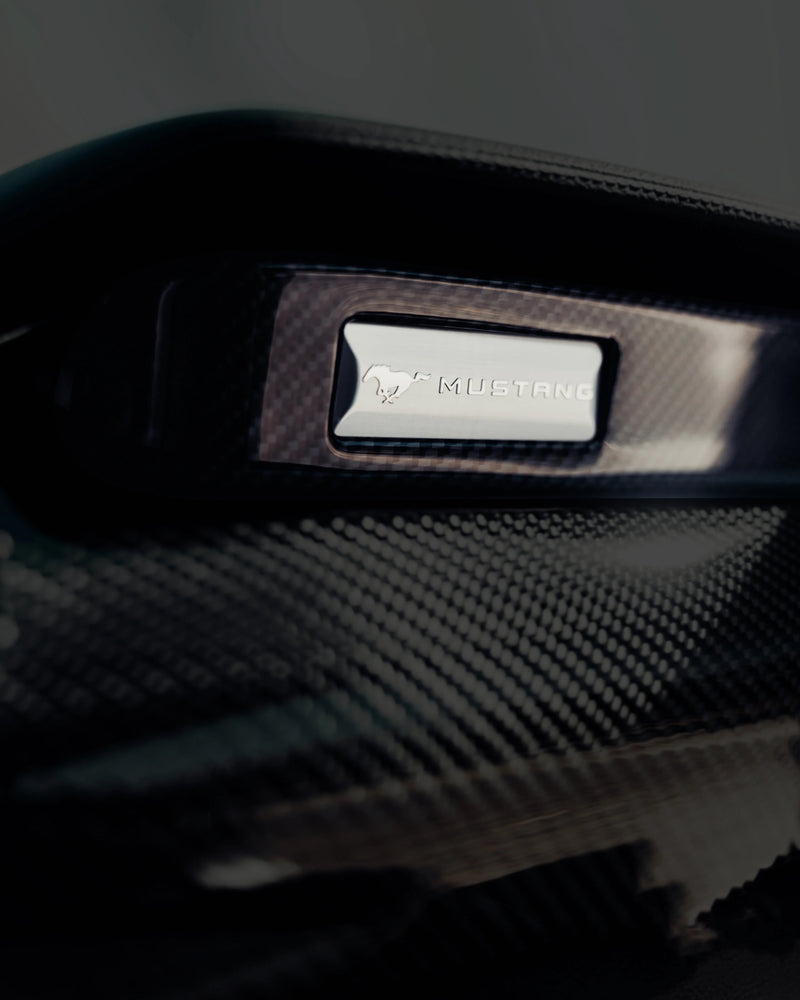 Load image into Gallery viewer, Ford Mustang (2015-2023) Carbon Fiber Passenger Dashboard Strip Trim - FSPE