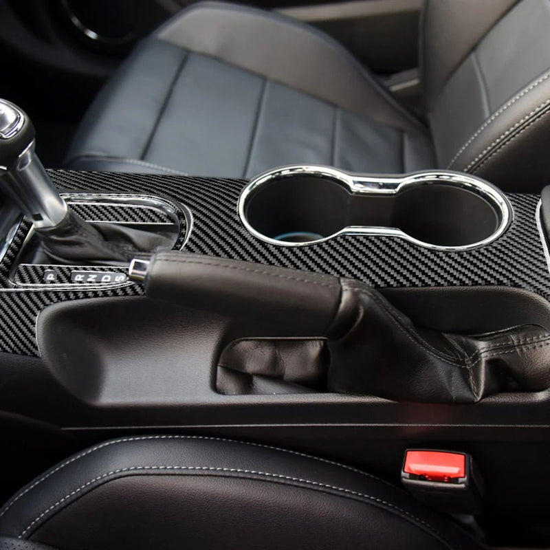 Load image into Gallery viewer, Ford Mustang (2015-2023) Carbon Fiber Side Full Center Console Trim - FSPE