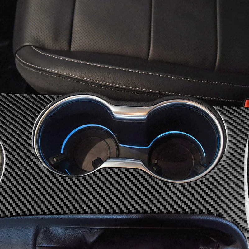 Load image into Gallery viewer, Ford Mustang (2015-2023) Carbon Fiber Side Full Center Console Trim - FSPE