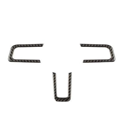 Load image into Gallery viewer, Ford Mustang (2015-2023) Carbon Fiber Steering Wheel Trim - FSPE