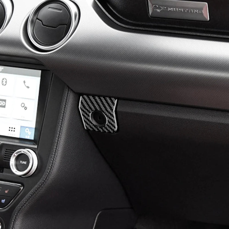 Load image into Gallery viewer, Ford Mustang (2015-2023) Carbon Fiber Storage Box Kit Trim - FSPE