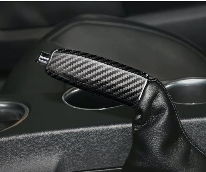 Load image into Gallery viewer, Ford Mustang (2015-2023) Full Replacement Carbon Fiber Handbrake - FSPE