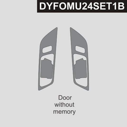 Ford Mustang S650 2024+ Carbon Fiber Door Handle Trim Kit - FSPE