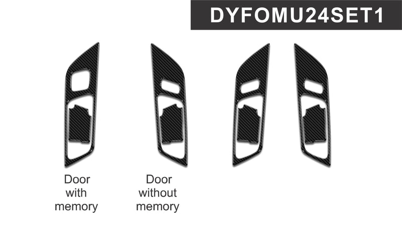 Load image into Gallery viewer, Ford Mustang S650 2024+ Carbon Fiber Door Handle Trim Kit - FSPE