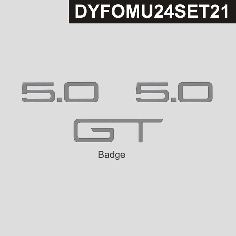 Load image into Gallery viewer, Ford Mustang S650 2024+ Carbon Fiber Exterior Logo Performance Package Kit - FSPE