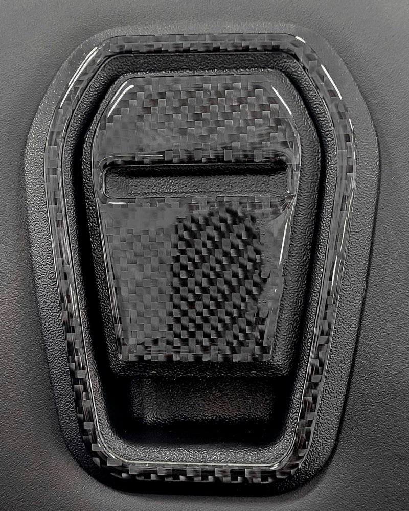 Load image into Gallery viewer, Ford Mustang S650 2024+ Carbon Fiber Front Seat Recliner Trim - FSPE
