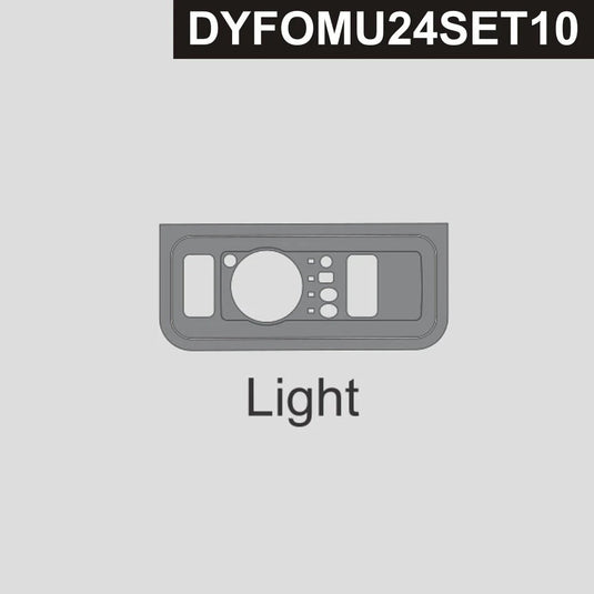 Ford Mustang S650 2024+ Carbon Fiber Headlight Switch Frame Trim - FSPE