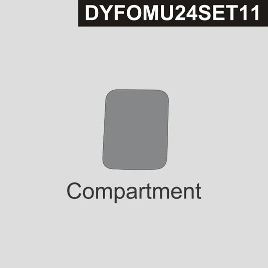 Ford Mustang S650 2024+ Carbon Fiber Storage Box Trim - FSPE