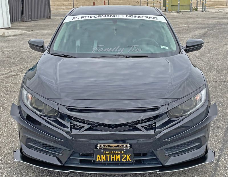 Load image into Gallery viewer, Honda Civic LX Gen 10 (2016-2020) Canards - FSPE