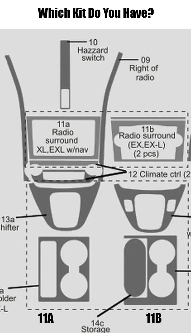 Load image into Gallery viewer, Honda CR-V (2007-2010) Carbon Fiber Full Set Trim - FSPE