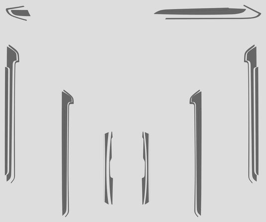 Honda CR-V (2020) Carbon Fiber Full Set Trim - FSPE