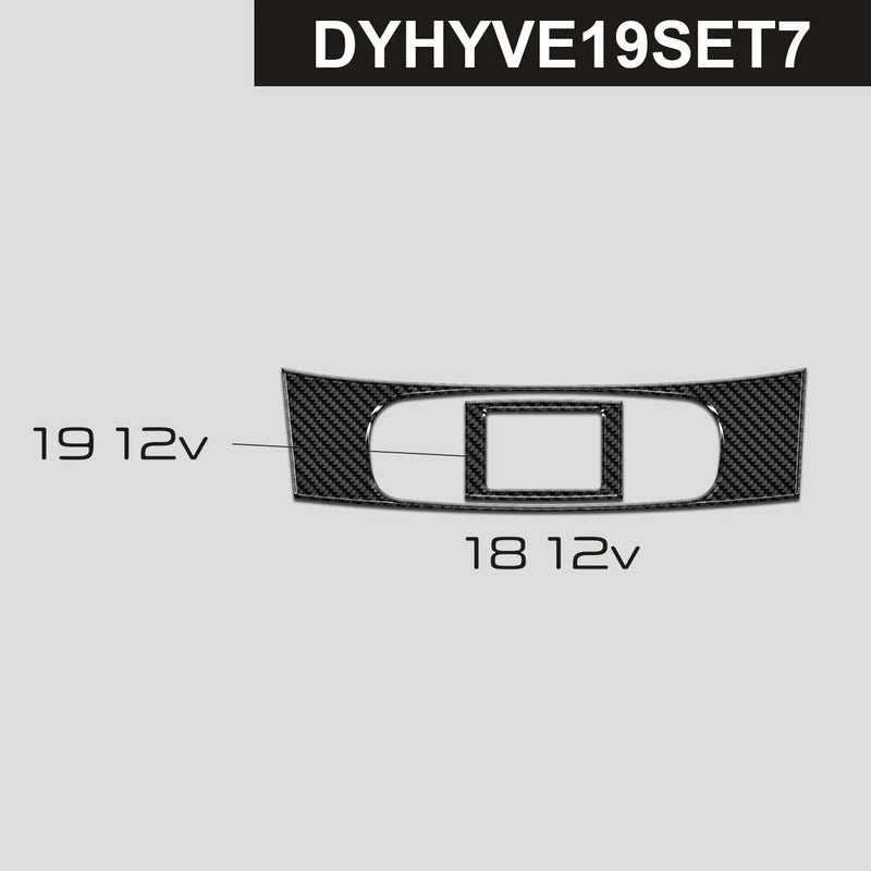 Load image into Gallery viewer, Hyundai Veloster (2019-2022) Carbon Fiber 12 Volt Trims - FSPE