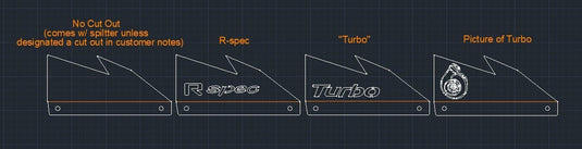 Hyundai Veloster R-Spec / Turbo (2019+) Splitter V1 - FSPE