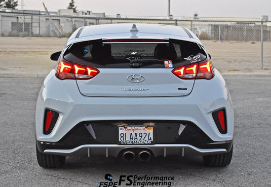 Hyundai Veloster R-Spec / Turbo (2019+) Spoiler Extension - FSPE