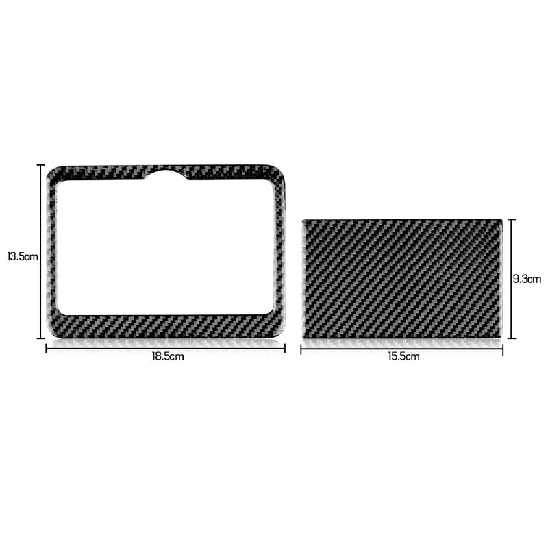 Load image into Gallery viewer, Infiniti Q50 (2013-2023) Carbon Fiber Rear Cup Holder Trim - FSPE