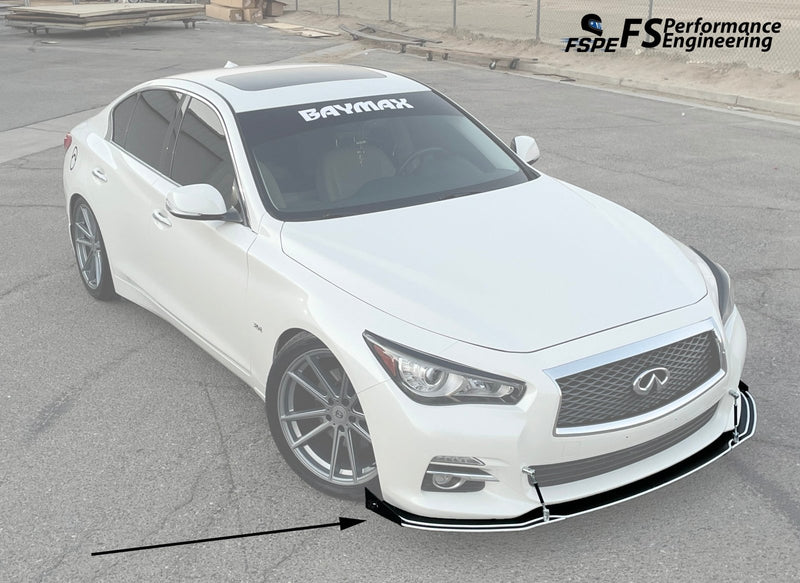 Load image into Gallery viewer, Infiniti Q50 (2016-2018) 2-Layer Splitter V1 - FSPE