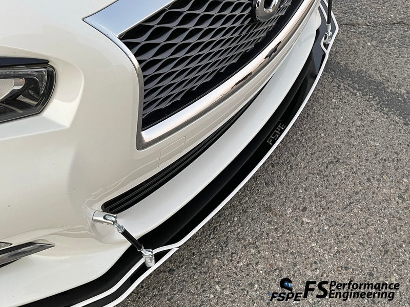Load image into Gallery viewer, Infiniti Q50 (2016-2018) 2-Layer Splitter V1 - FSPE