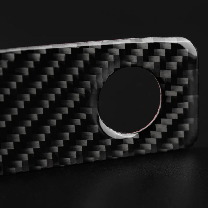 Load image into Gallery viewer, Infiniti Q50/Q60 (2013-2023) Carbon Fiber Co-Pilot Glove Box Handle Trim - FSPE