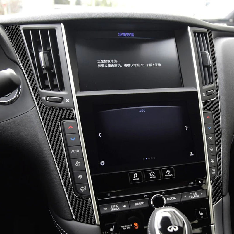 Load image into Gallery viewer, Infiniti Q50/Q60 (2013-2023) Carbon Fiber Control Side Trim - FSPE