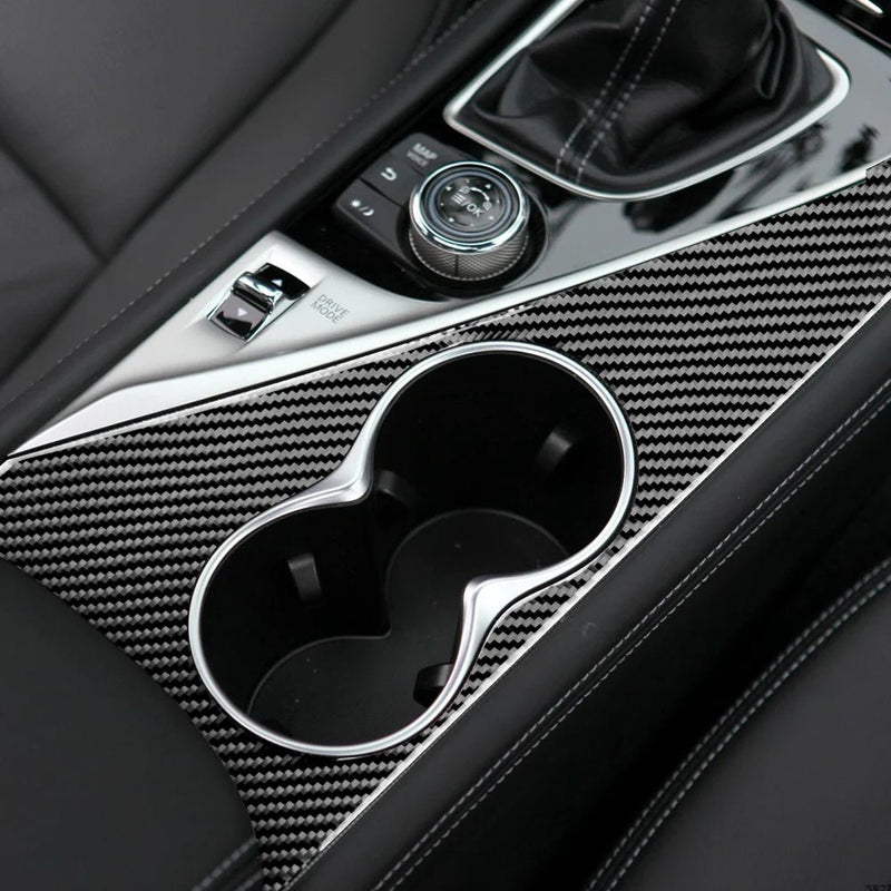 Load image into Gallery viewer, Infiniti Q50/Q60 (2013-2023) Carbon Fiber Cup Holder Trim - FSPE