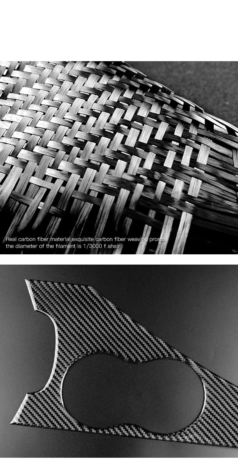 Load image into Gallery viewer, Infiniti Q50/Q60 (2013-2023) Carbon Fiber Cup Holder Trim - FSPE