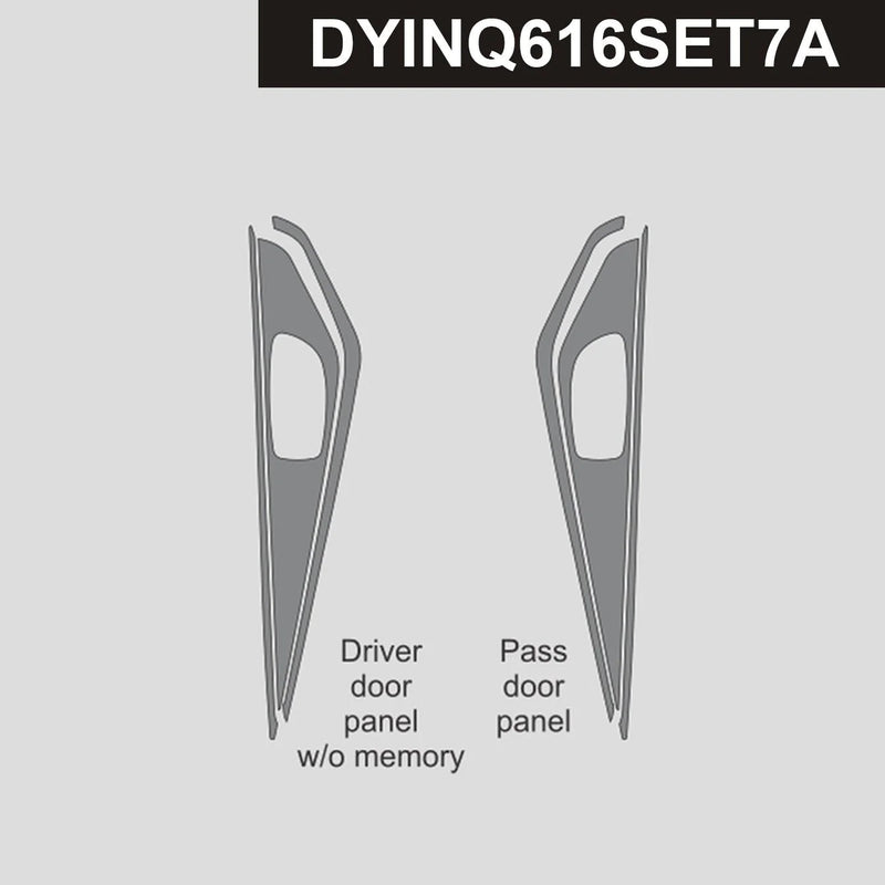 Load image into Gallery viewer, Infiniti Q50/Q60 (2013-2023) Carbon Fiber Door Handle Frame Trims - FSPE