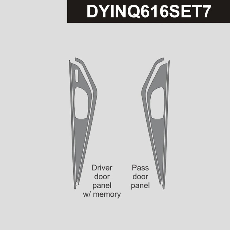 Load image into Gallery viewer, Infiniti Q50/Q60 (2013-2023) Carbon Fiber Door Handle Frame Trims - FSPE