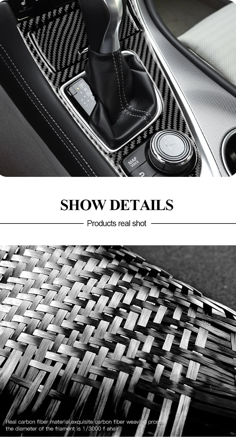 Load image into Gallery viewer, Infiniti Q50/Q60 (2013-2023) Carbon Fiber Gear Panel Trim - FSPE