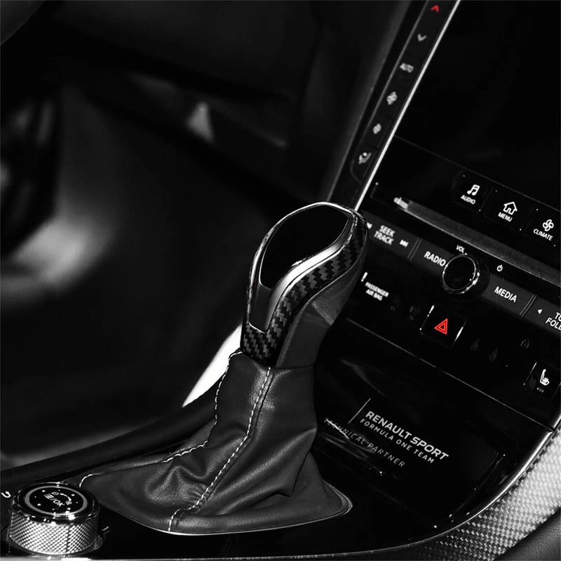 Load image into Gallery viewer, Infiniti Q50/Q60 (2013-2023) Carbon Fiber Gear Shift Cover Trim - FSPE