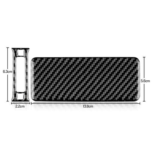 Infiniti Q50/Q60 (2013-2023) Carbon Fiber Rear Exhaust Air Outlet + Ashtray Trim - FSPE