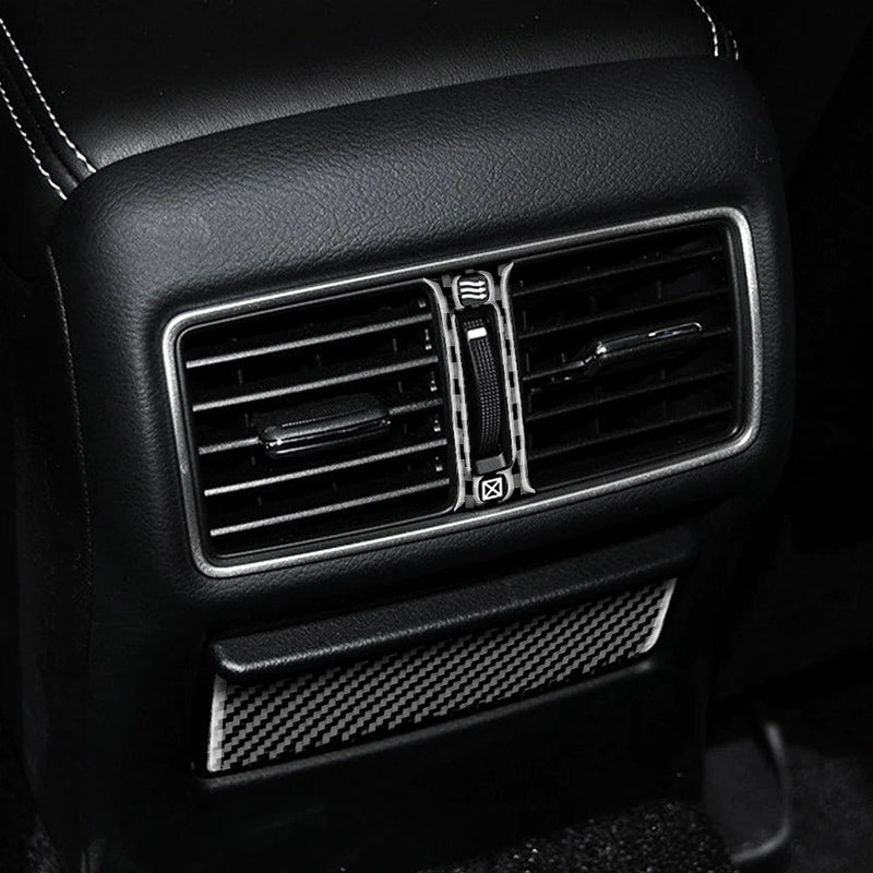 Load image into Gallery viewer, Infiniti Q50/Q60 (2013-2023) Carbon Fiber Rear Exhaust Air Outlet + Ashtray Trim - FSPE