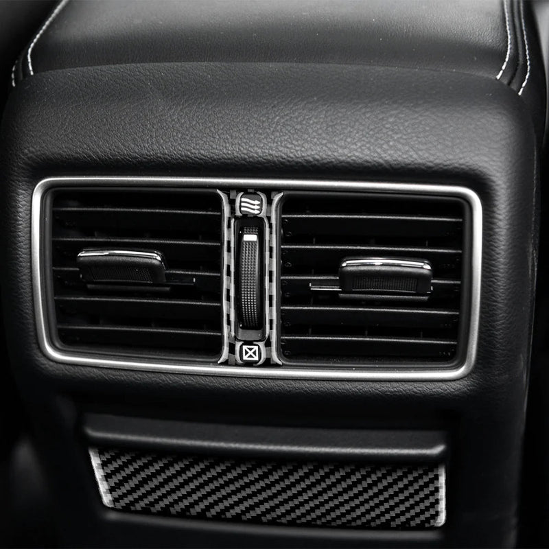 Load image into Gallery viewer, Infiniti Q50/Q60 (2013-2023) Carbon Fiber Rear Exhaust Air Outlet + Ashtray Trim - FSPE