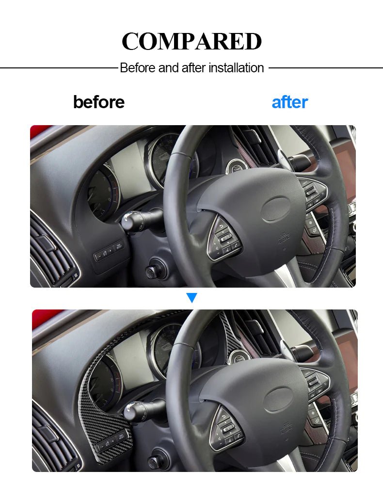 Load image into Gallery viewer, Infiniti Q50/Q60 (2013-2023) Carbon Fiber Speedometer Trim - FSPE