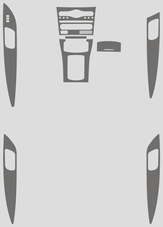 Infiniti QX50 (2014-2016) Carbon Fiber Full Set Trim Kit - FSPE